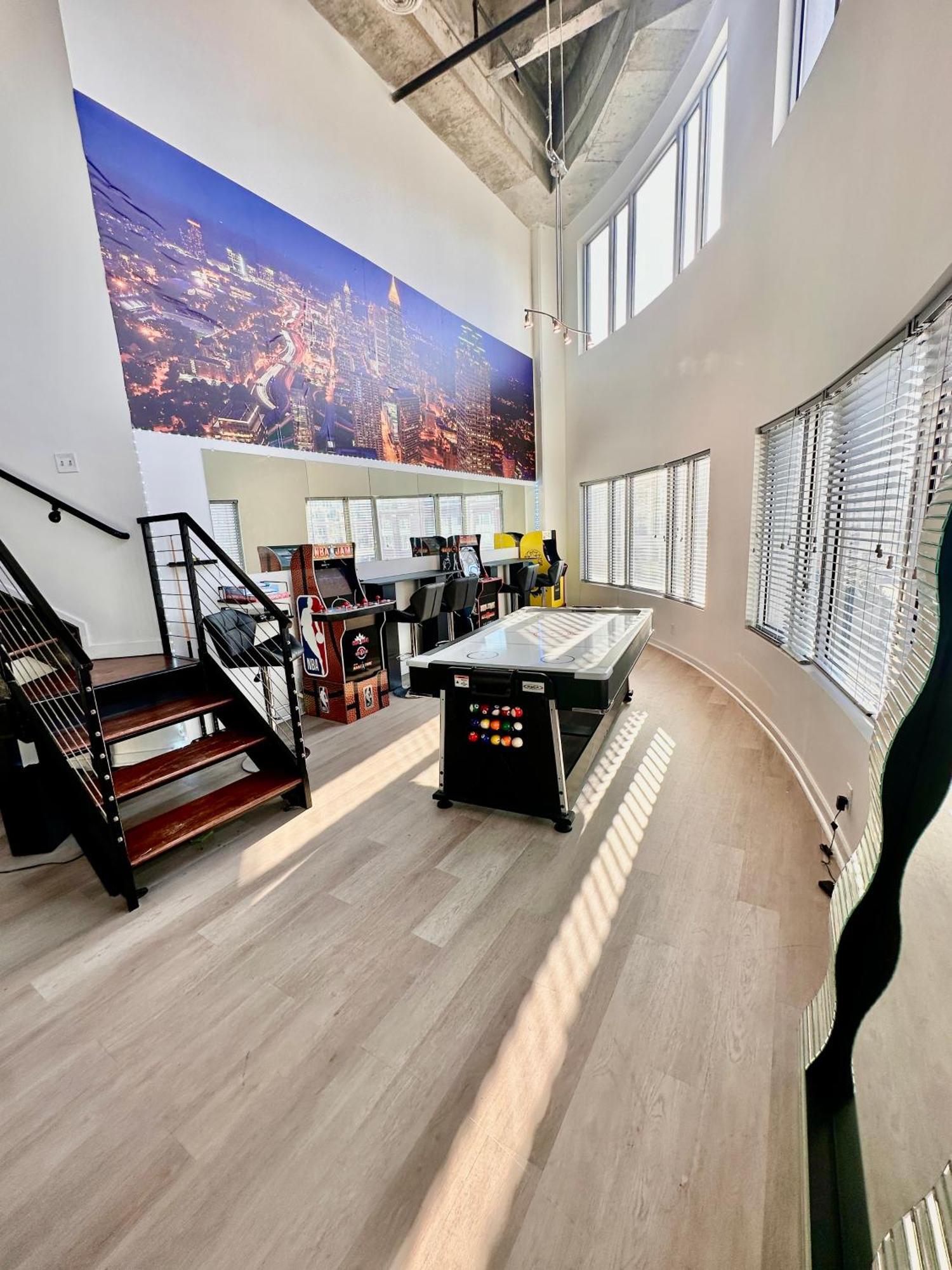 Grand 3Br Loft In Atlantic Station Lejlighed Atlanta Eksteriør billede